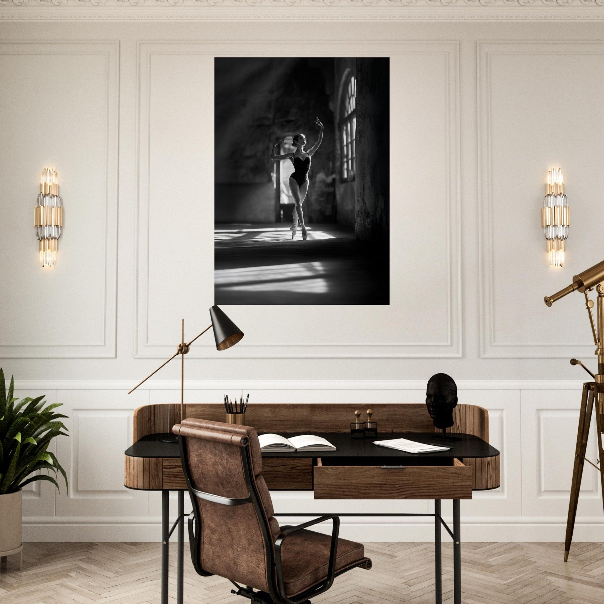 Elegant ballet poster - Sillystroke