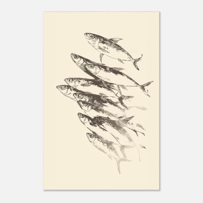 Fish Sketch Poster - Sillystroke