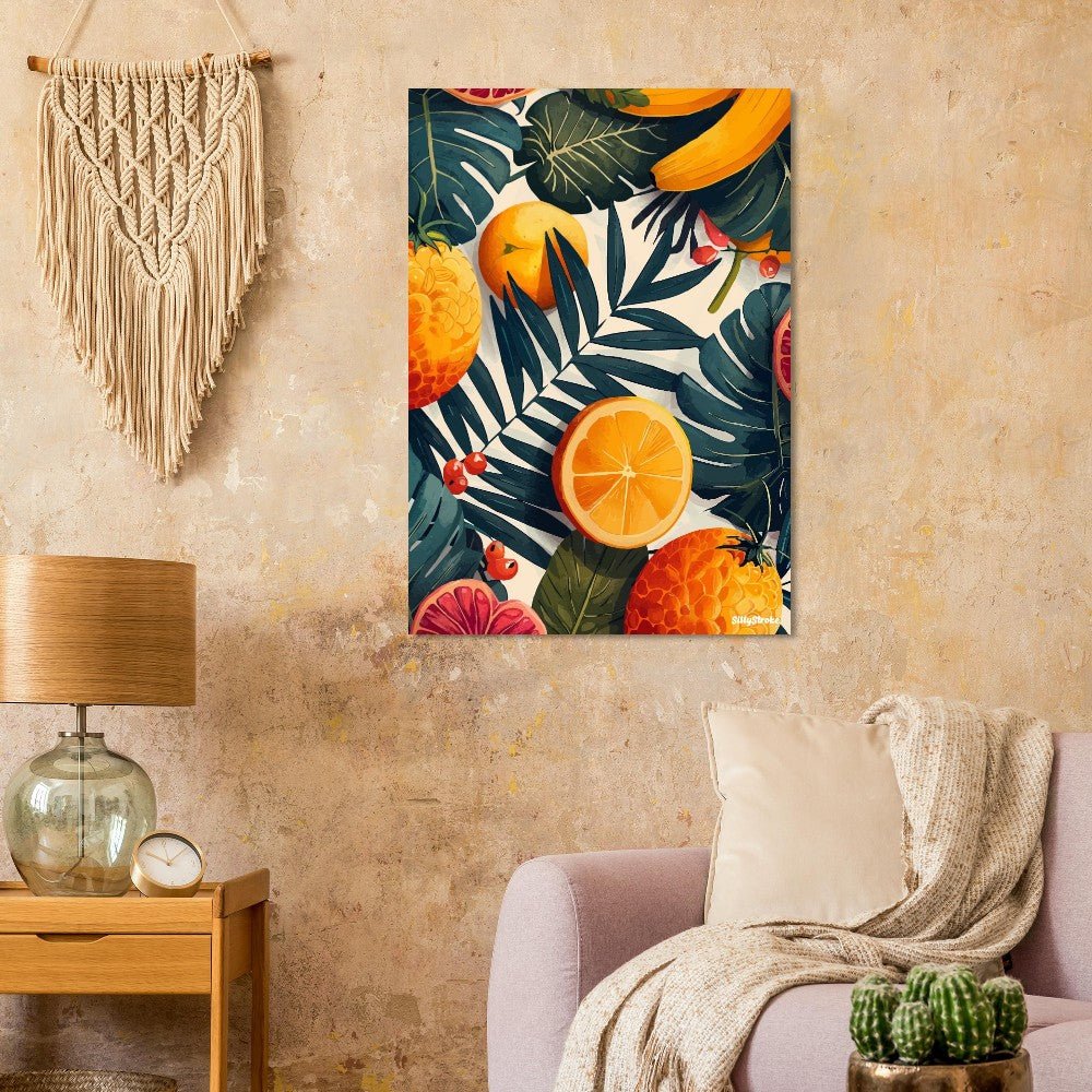 Fruit poster - Sillystroke