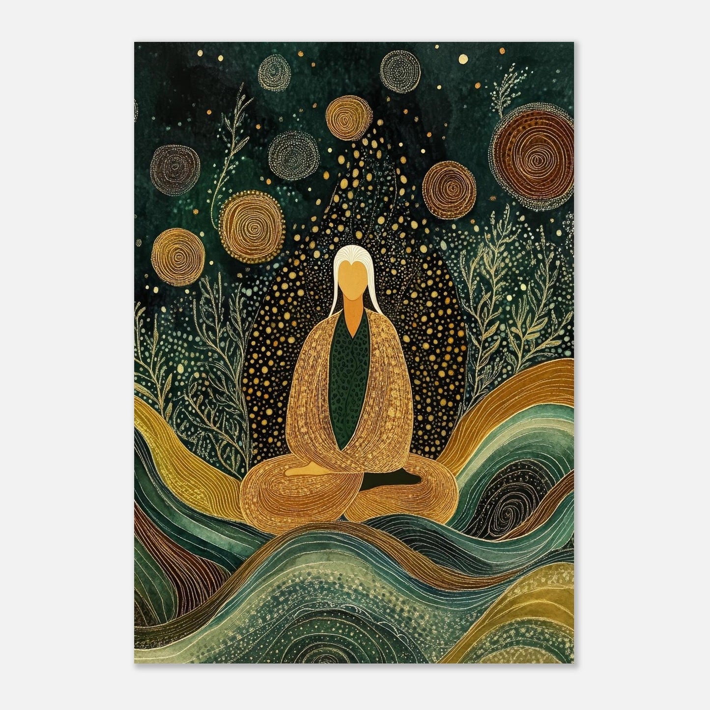 Mindfulness poster - Sillystroke