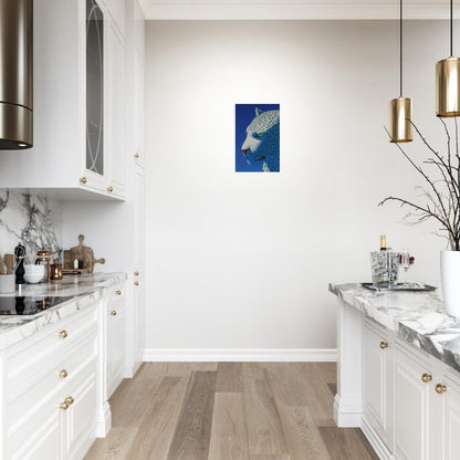 Modern White Puma Poster - Sillystroke