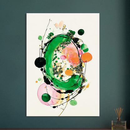 Organic Shapes Poster - Sillystroke