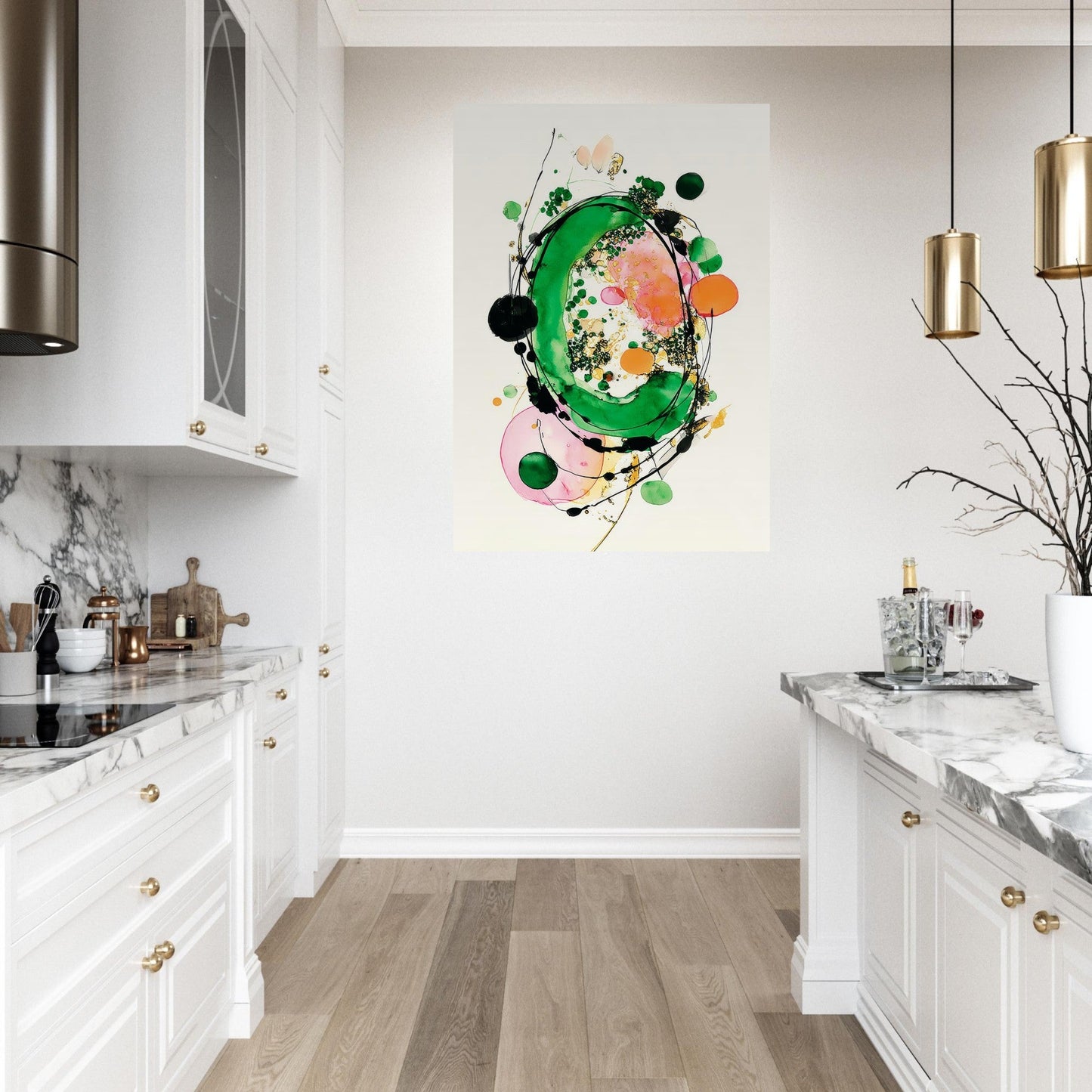 Organic Shapes Poster - Sillystroke