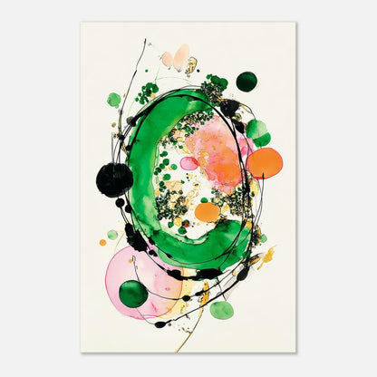 Organic Shapes Poster - Sillystroke