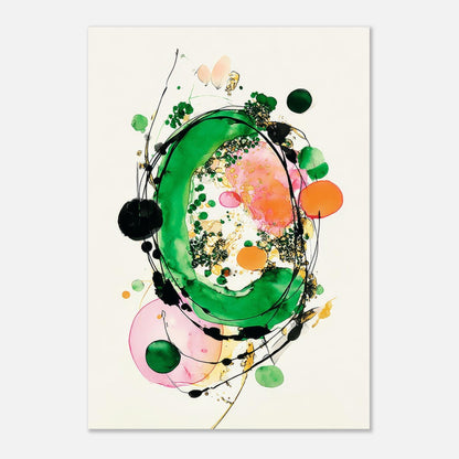 Organic Shapes Poster - Sillystroke
