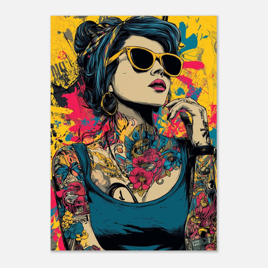 Rockabilly art poster - Sillystroke