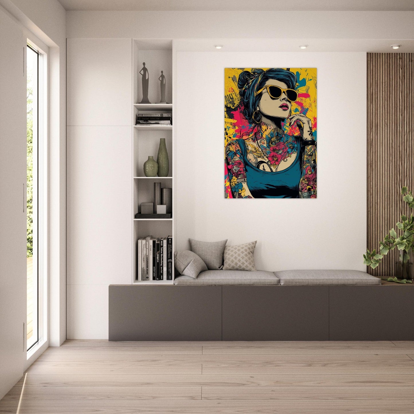 Rockabilly art poster - Sillystroke