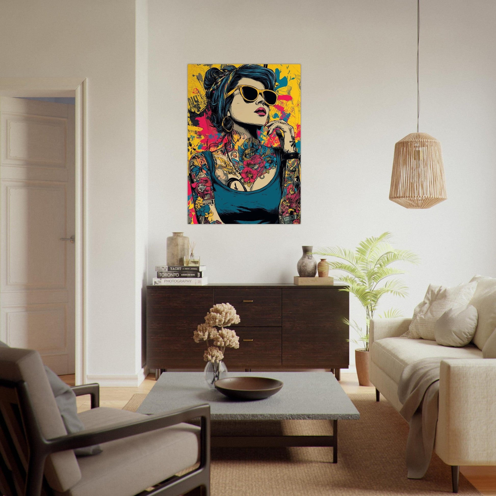 Rockabilly art poster - Sillystroke