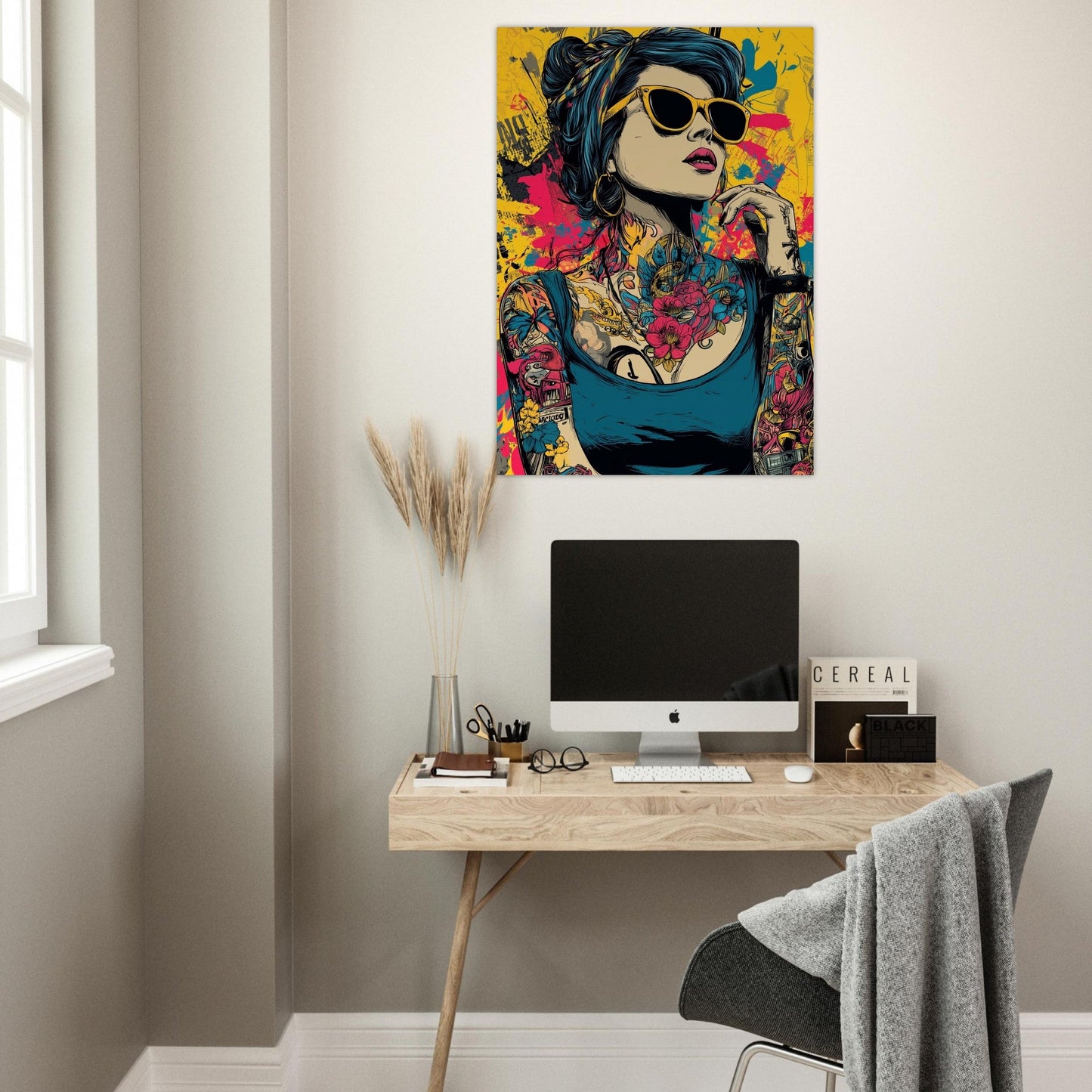 Rockabilly art poster - Sillystroke