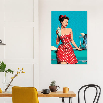 Rockabilly Poster - Vintage Wall Art - Design 12 of 20 - Sillystroke