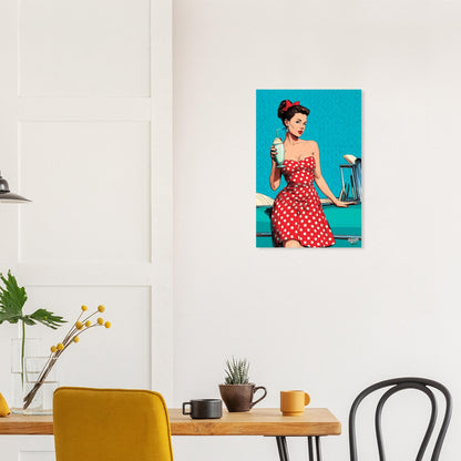 Rockabilly Poster - Vintage Wall Art - Design 12 of 20 - Sillystroke