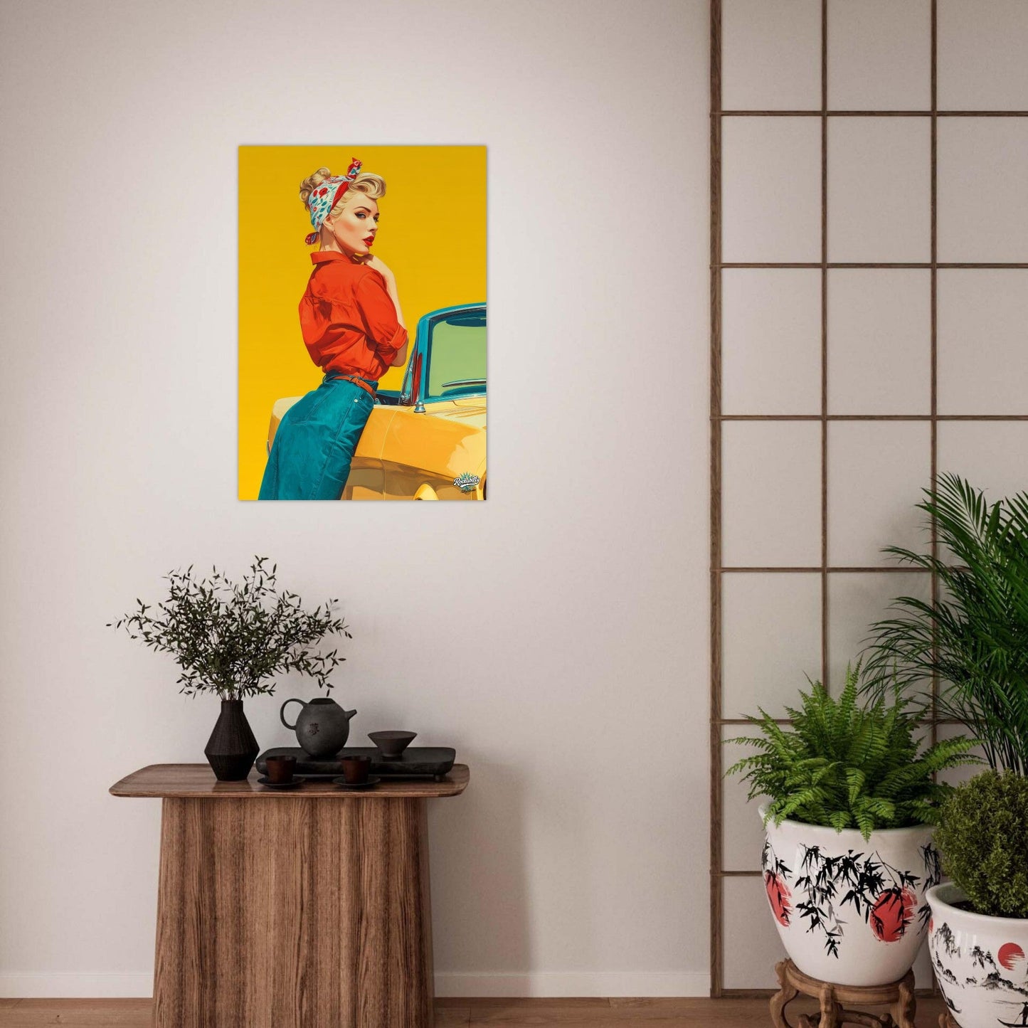 Rockabilly Poster - Vintage Wall Art - Design 13 of 20 - Sillystroke