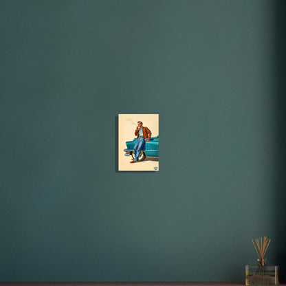 Rockabilly Poster - Vintage Wall Art - Design 14 of 20 - Sillystroke