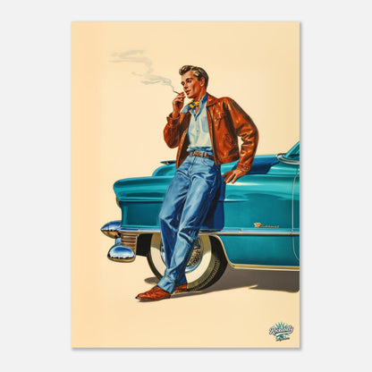 Rockabilly Poster - Vintage Wall Art - Design 14 of 20 - Sillystroke