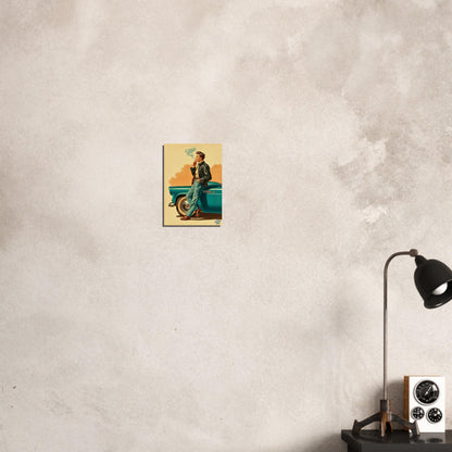 Rockabilly Poster - Vintage Wall Art - Design 15 of 20 - Sillystroke