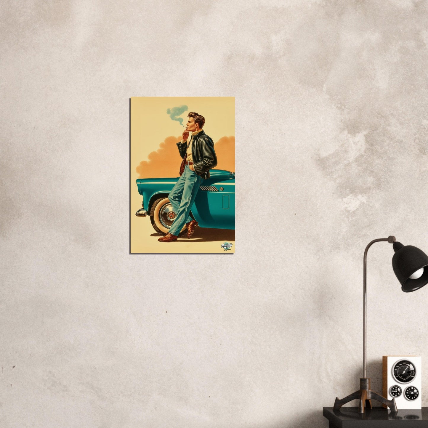 Rockabilly Poster - Vintage Wall Art - Design 15 of 20 - Sillystroke