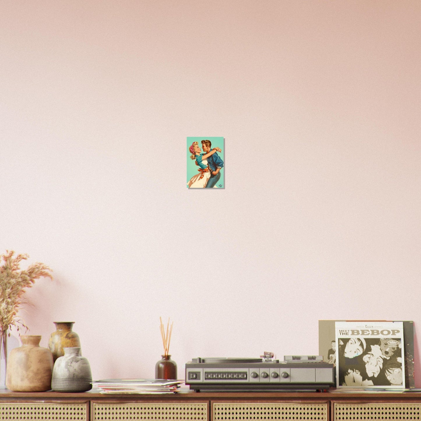 Rockabilly Poster - Vintage Wall Art - Design 16 of 20 - Sillystroke