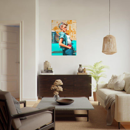 Rockabilly Poster - Vintage Wall Art - Design 2 of 20 - Sillystroke