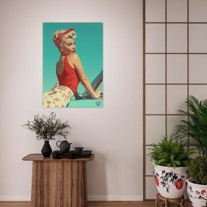 Rockabilly Poster - Vintage Wall Art - Design 5 of 20 - Sillystroke