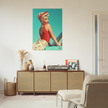 Rockabilly Poster - Vintage Wall Art - Design 5 of 20 - Sillystroke
