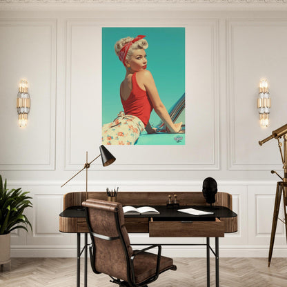 Rockabilly Poster - Vintage Wall Art - Design 5 of 20 - Sillystroke