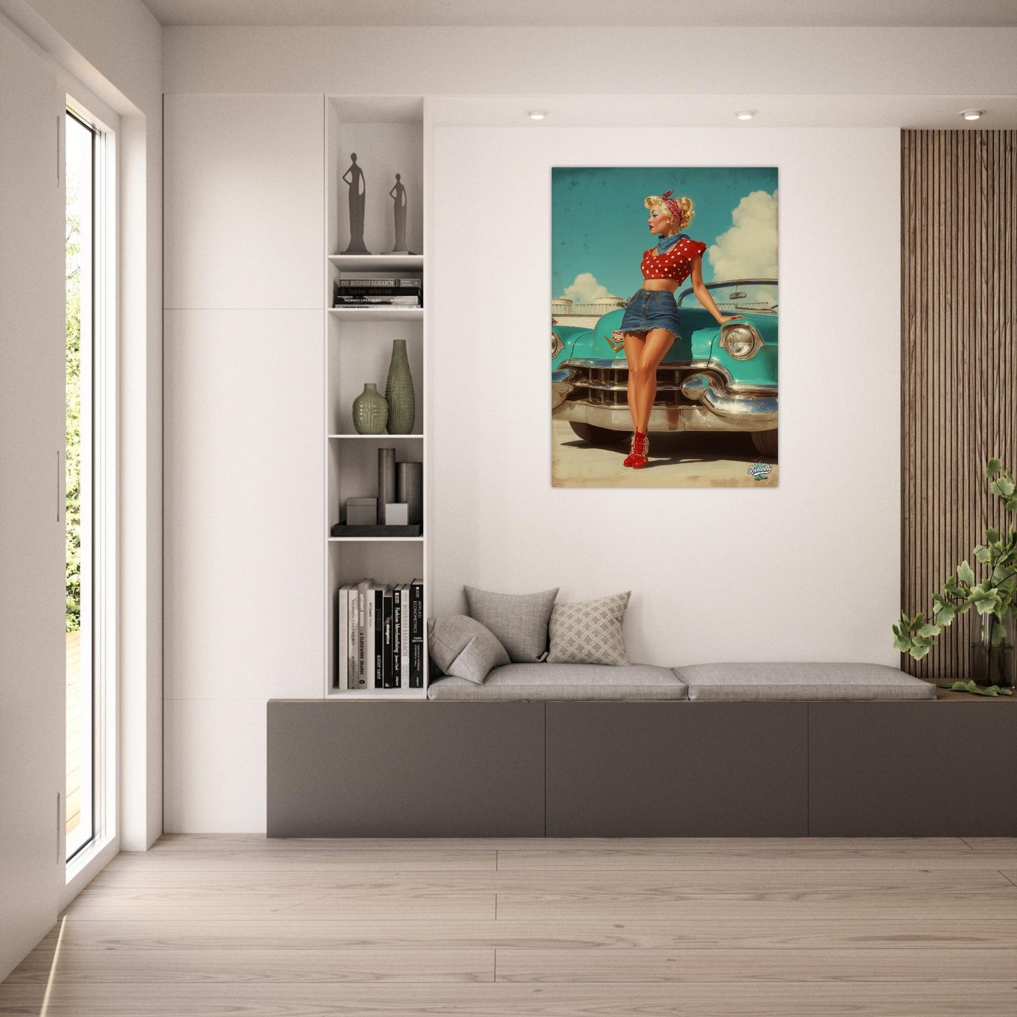 Rockabilly Poster - Vintage Wall Art - Design 8 of 20 - Sillystroke