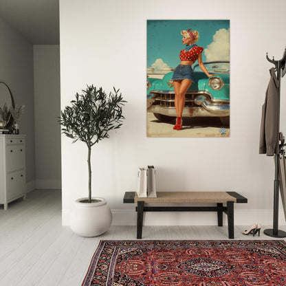 Rockabilly Poster - Vintage Wall Art - Design 8 of 20 - Sillystroke