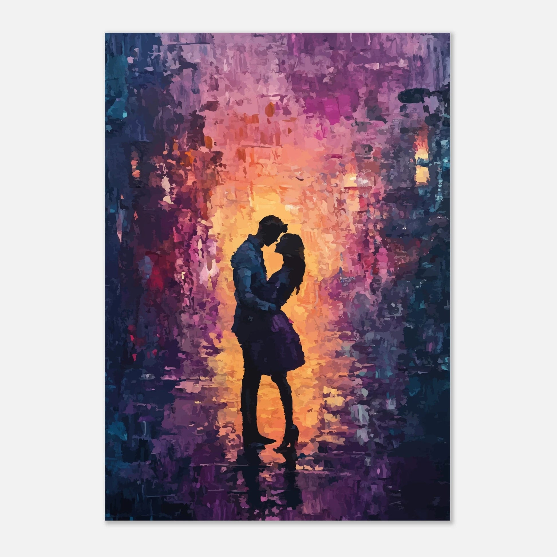 Romantic love poster - Sillystroke
