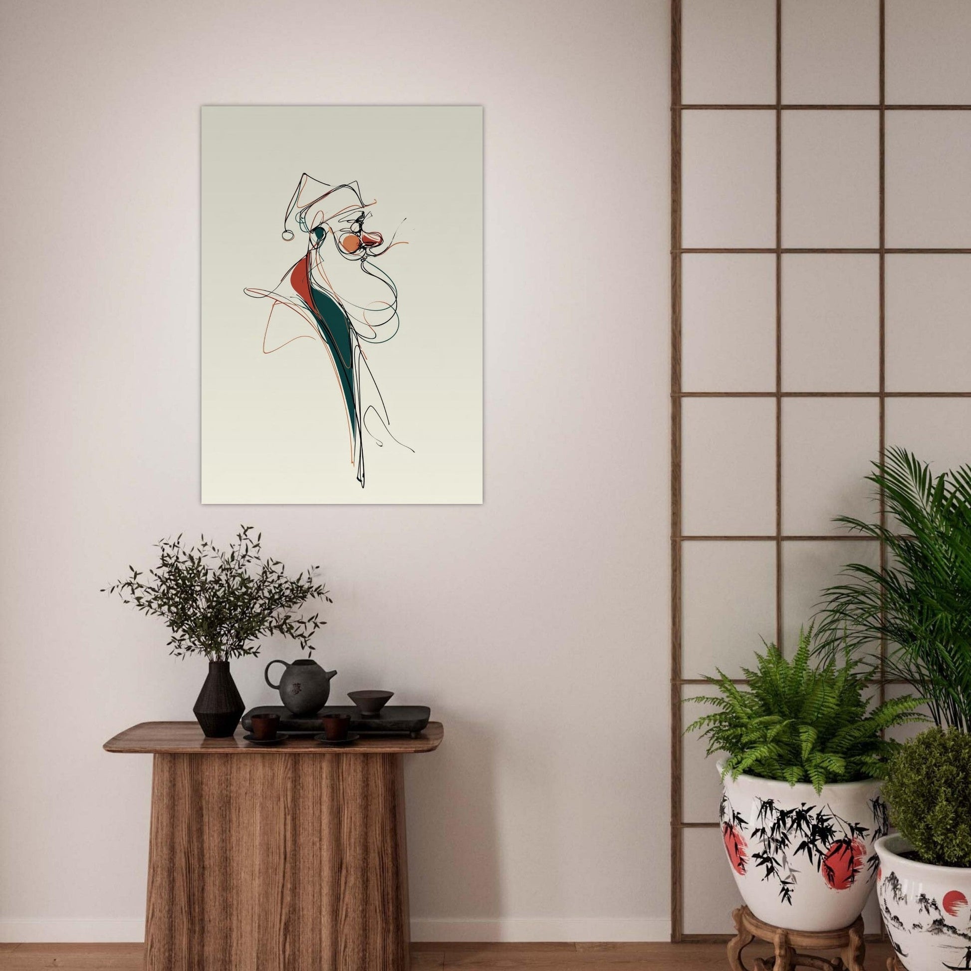 Santa poster - Sillystroke