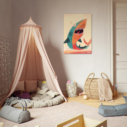 Shark poster - Sillystroke