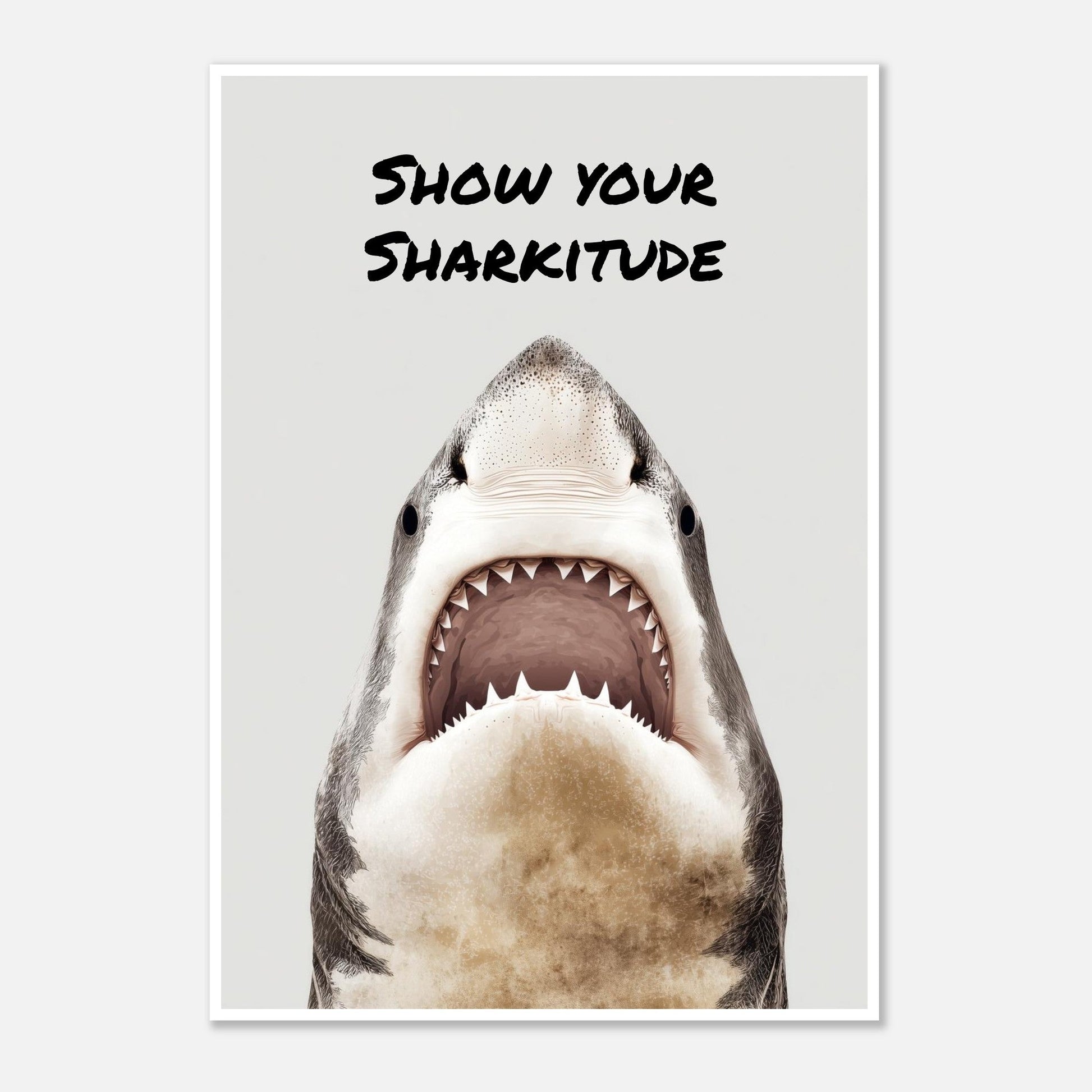 Show your Sharkitude poster - Sillystroke