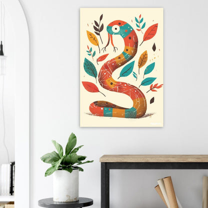 Snake poster - Sillystroke