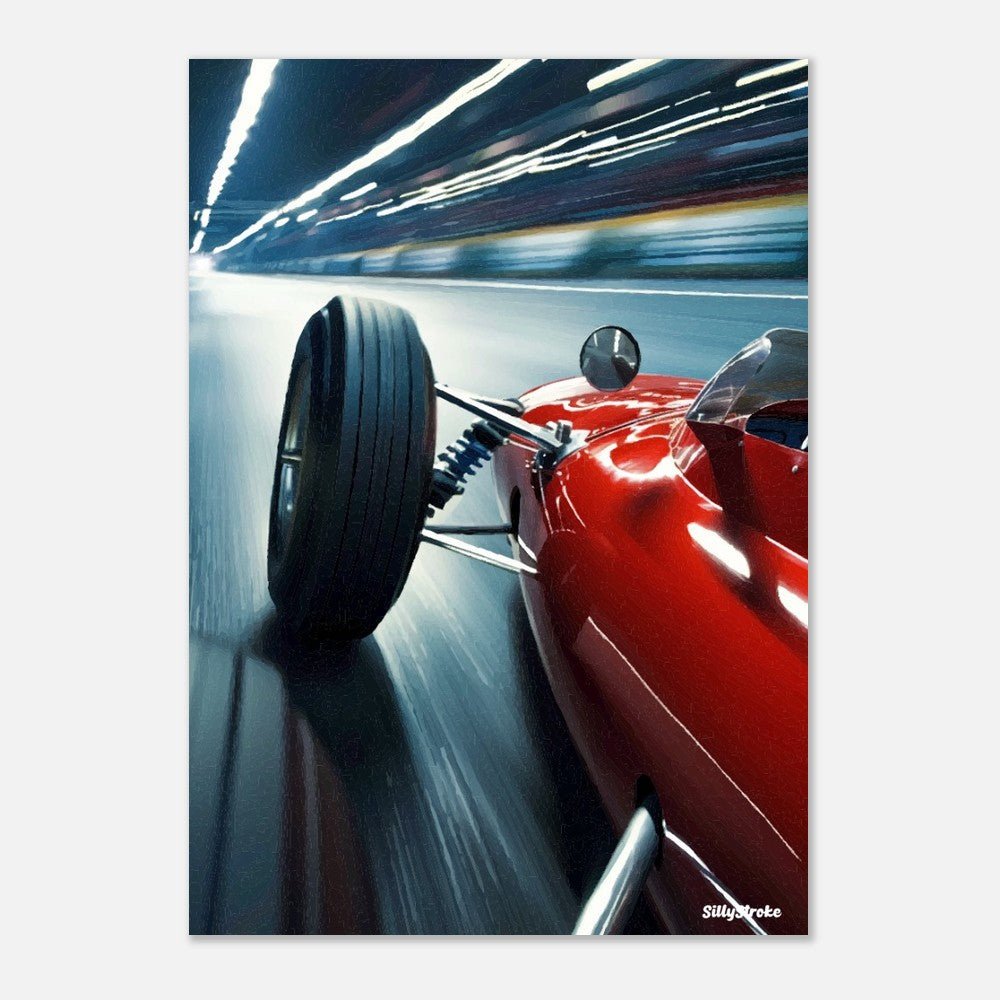 Speed and precision poster - Sillystroke