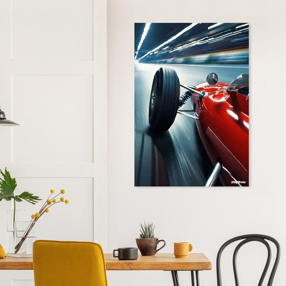 Speed and precision poster - Sillystroke