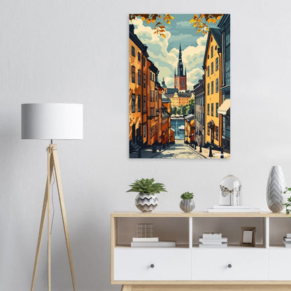 Stockholm poster - Sillystroke