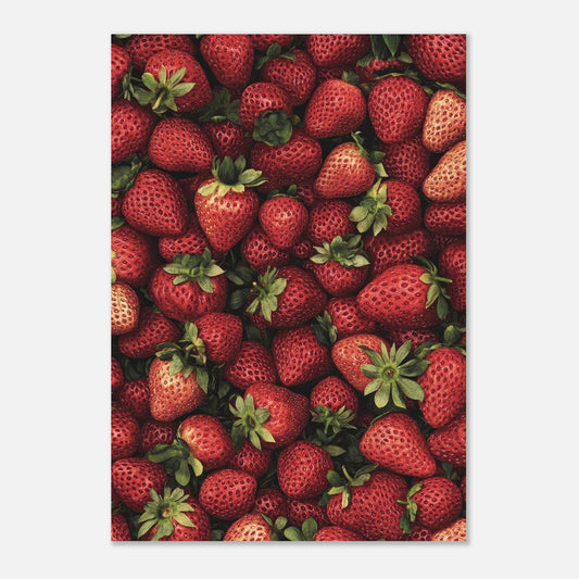Strawberry poster - Sillystroke