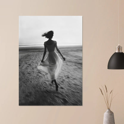 Summer dress beach poster - Sillystroke