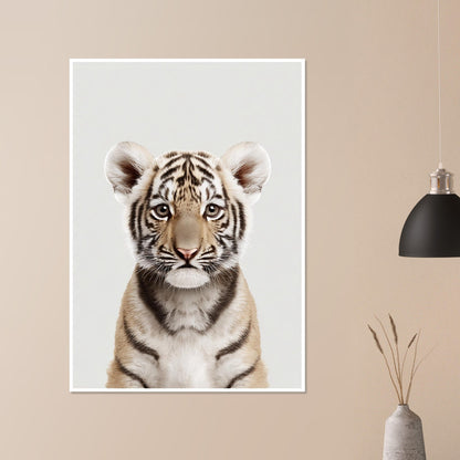 Tiger portrait poster - Sillystroke