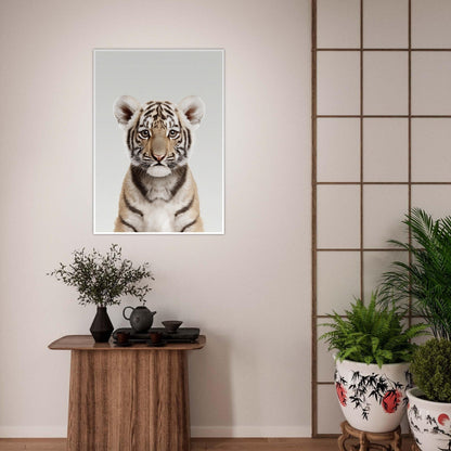 Tiger portrait poster - Sillystroke