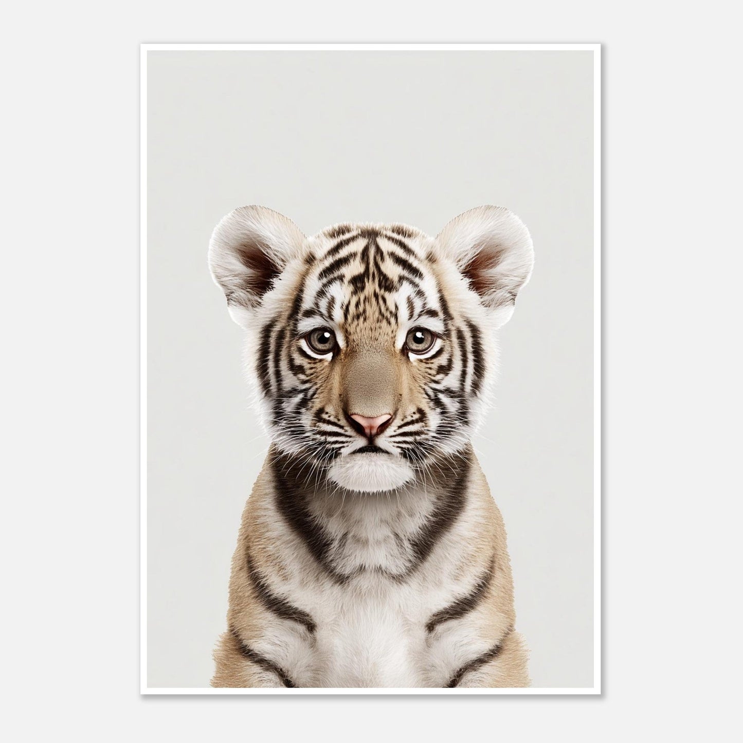 Tiger portrait poster - Sillystroke