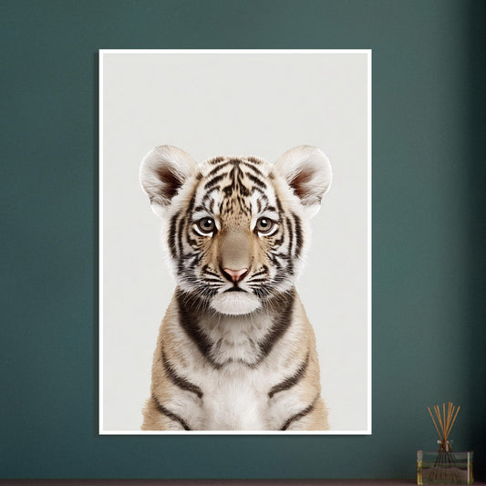 Tiger portrait poster - Sillystroke