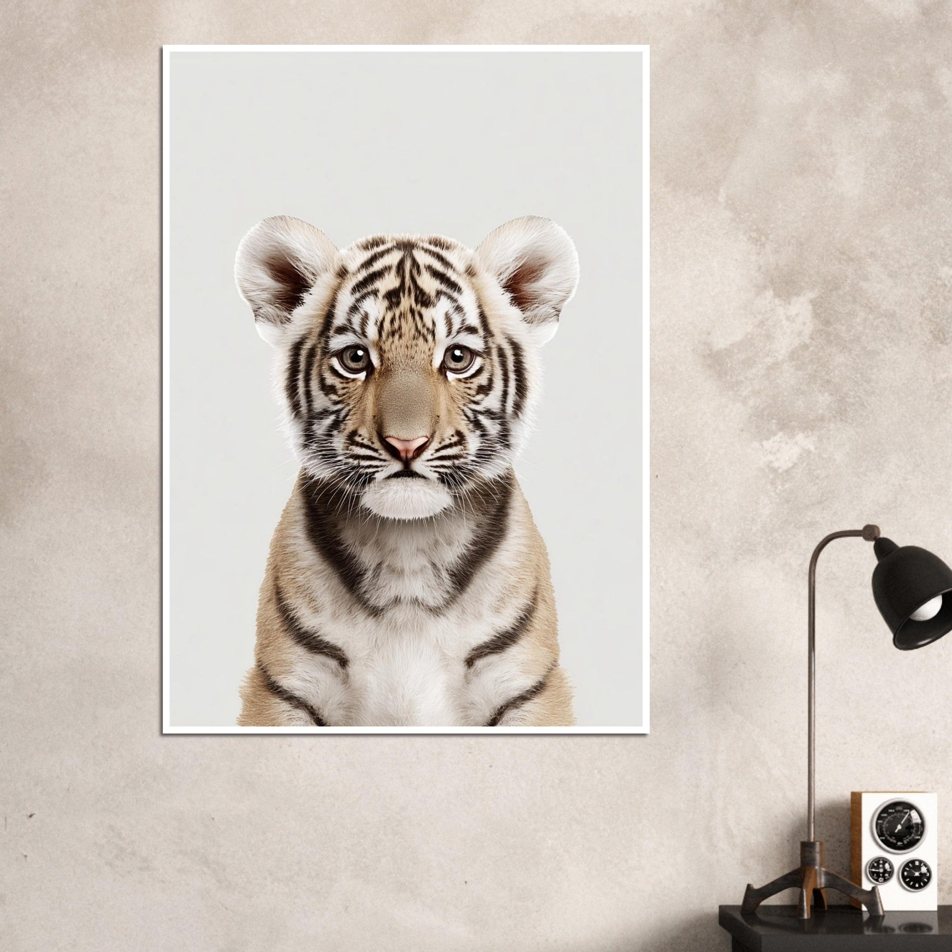 Tiger portrait poster - Sillystroke