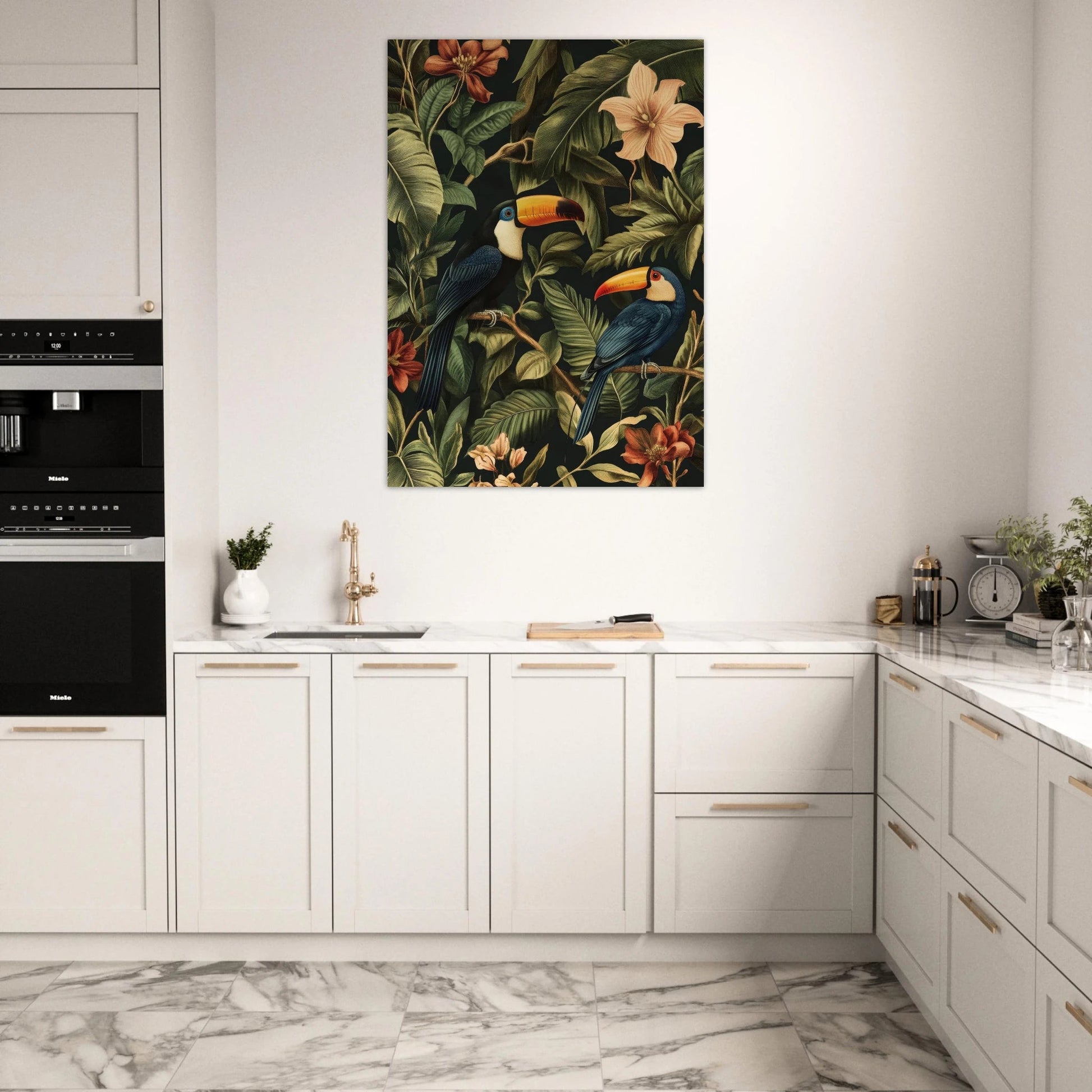 Tropical toucans poster - Sillystroke