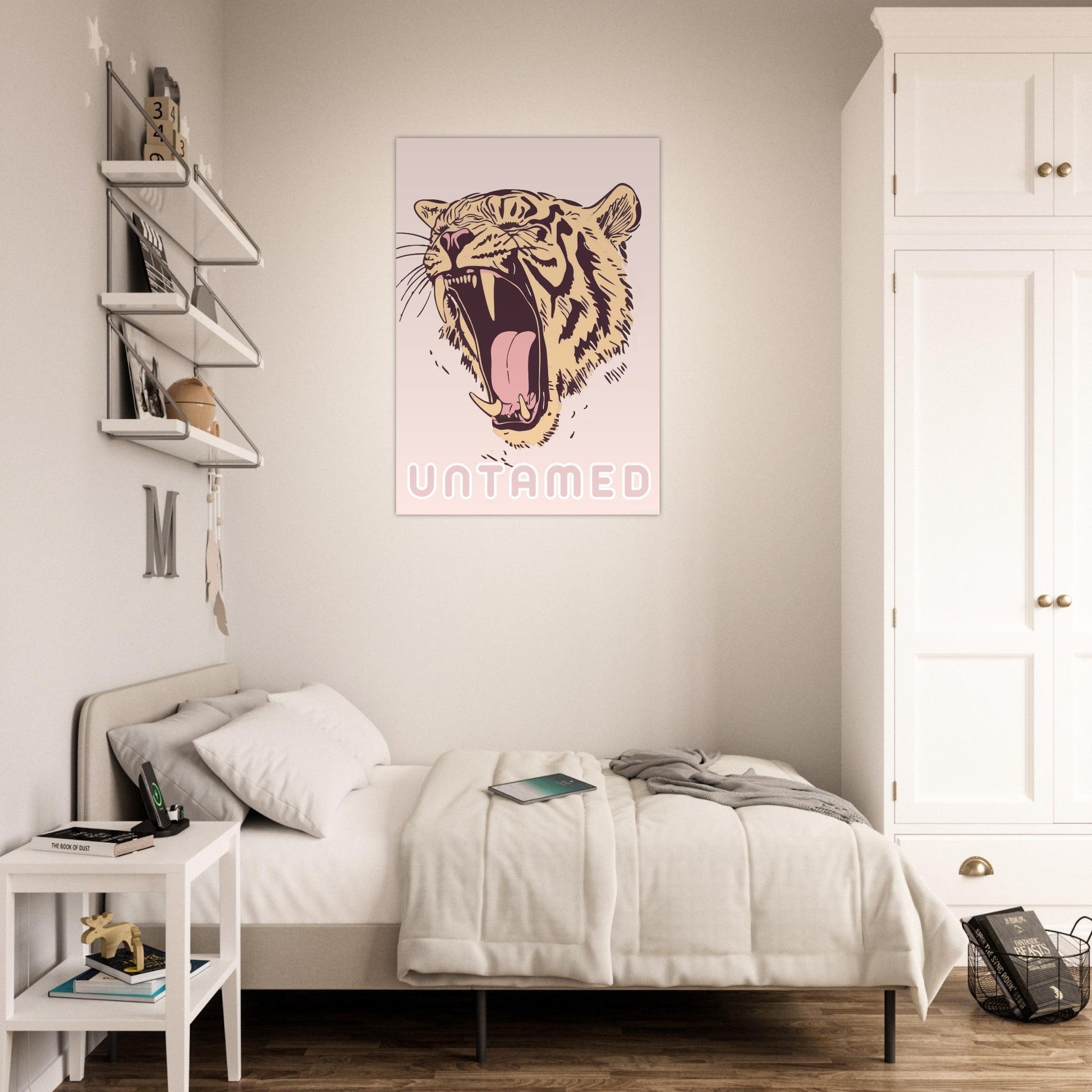 Untamed leopard poster - Sillystroke