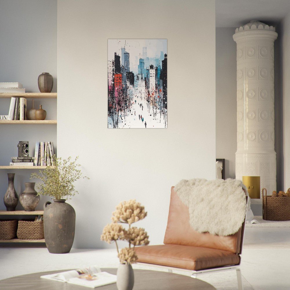 Urban landscape poster - Sillystroke
