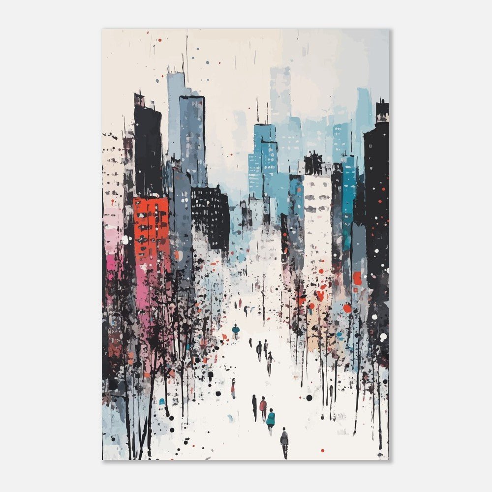 Urban landscape poster - Sillystroke