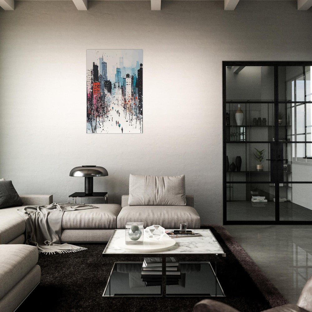 Urban landscape poster - Sillystroke
