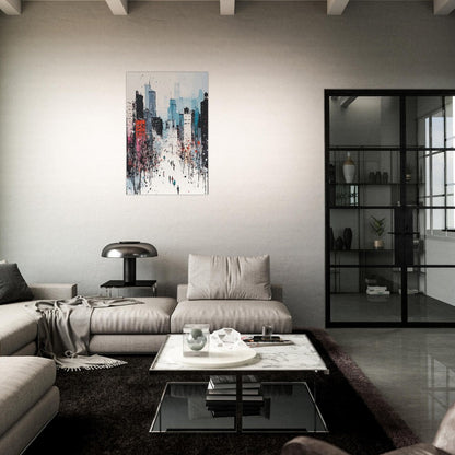 Urban landscape poster - Sillystroke