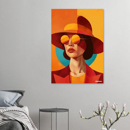 Woman stylish poster - Sillystroke